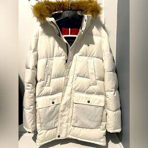 Tommy Hilfiger Arctic Faux Fur Hood Parka Jacket